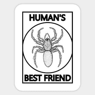 Human's Best Friend Sticker